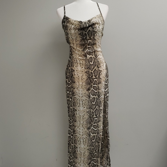 snake dress fashion nova